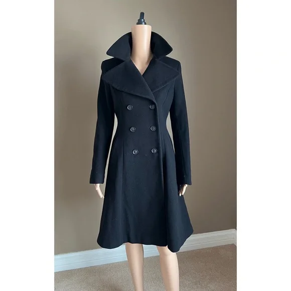 Donna Karan wool-cashmere blend coat - Picture 1 of 7